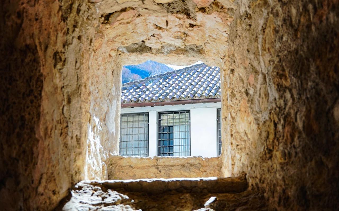 Abbazia Ss. Quirico E Giulitta Otel Micigliano Dış mekan fotoğraf