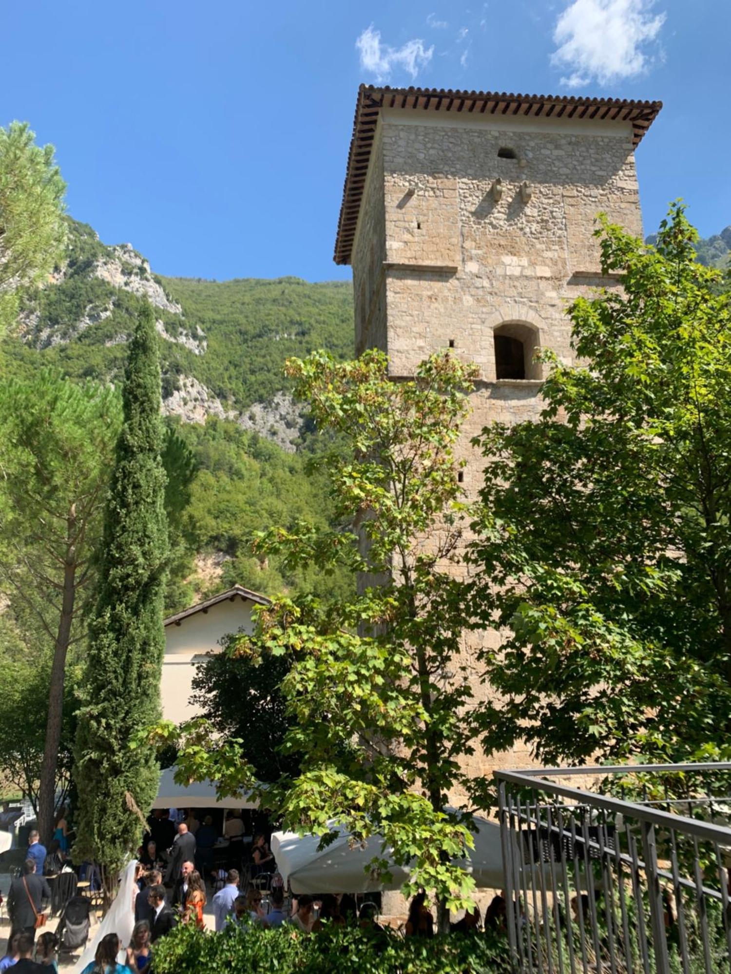 Abbazia Ss. Quirico E Giulitta Otel Micigliano Dış mekan fotoğraf